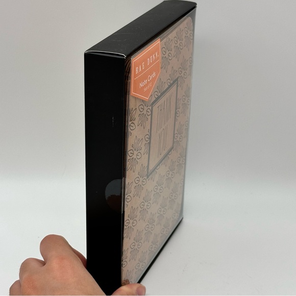 Rae Dunn THANK YOU Note Cards Kraft Brown Paper - Picture 4 of 4